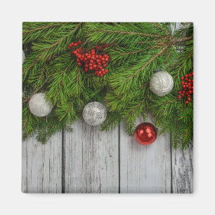 Dekorativer Weihnachtsrahmen Magnet