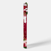 Dekorativer Weihnachtsrahmen mit Grün Case-Mate iPhone Hülle (Rückseite / Rechts)