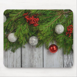 Dekorativer Weihnachtsrahmen Mousepad