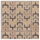 Dekoratives Afrikaner Mudcloth Muster Stoff (Nahaufnahme)