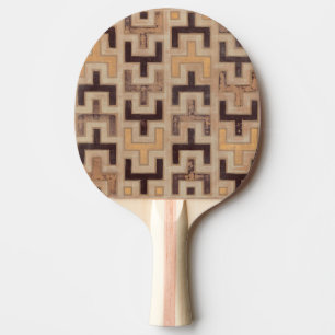 Dekoratives Afrikaner Mudcloth Muster Tischtennis Schläger