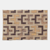 Dekoratives afrikanisches Mudcloth-Muster Handtuch (Horizontal)