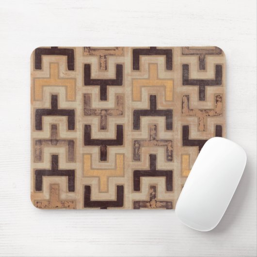 Dekoratives afrikanisches Mudcloth-Muster Mousepad (Mit Mouse)