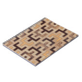 Dekoratives afrikanisches Mudcloth-Muster Notizblock (Linke Seite)
