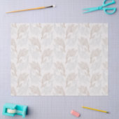 Dekoratives Augen-Casing-Blattmuster Seidenpapier (Basteln)