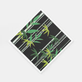 Dekoratives Bambusmuster Serviette (Ecke)