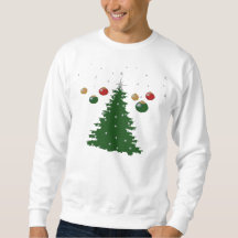 Dekoratives Baum-Weihnachtshässliche Strickjacke