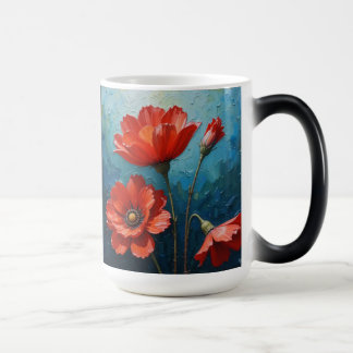 Dekoratives Blumendesign - Tasse #1