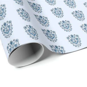 Dekoratives Blumengeschenkpapier Geschenkpapier