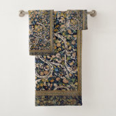 Dekoratives Blumenmuster Badhandtuch Set (Insitu)