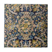 Dekoratives Blumenmuster Fliese (Vorderseite)