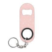 Dekoratives Blumenmuster Mini Flaschenöffner (Vorderseite)