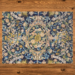 Dekoratives Blumenmuster Seidenpapier