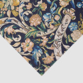 Dekoratives Blumenmuster Seidenpapier (Detail)