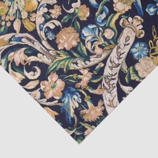 Dekoratives Blumenmuster Seidenpapier (Detail)