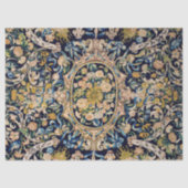 Dekoratives Blumenmuster Seidenpapier (Vorderseite)