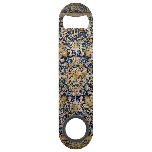 Dekoratives Blumenmuster Speed Flaschenöffner (Vorderseite)