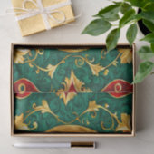 Dekoratives Blumenpapier zum Weihnachtsfest Seidenpapier (Geschenk)