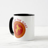 Dekoratives Chinesisches Neujahrs-Schaf Tasse (Vorderseite Links)