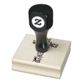 Dekoratives Christliches Kreuz der IHS Gummistempel (Stempel)