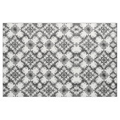 Dekoratives Damast-Schwarzweiss-Muster Stoff (Fat Quarter (45,7 x 55,9 cm))