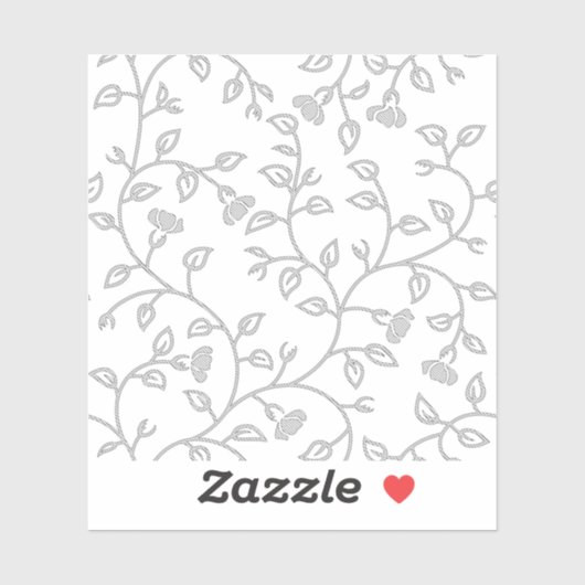 dekoratives Design 30 Seven Aufkleber (Blatt)