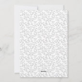 dekoratives Design 30 Seven Feiertagskarte (Rückseite)