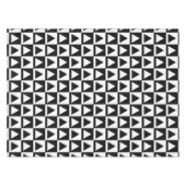 Dekoratives Design von White&Black Triangle & Scha Tischdecke (Vorderseite (Horizontal))