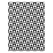 Dekoratives Design von White&Black Triangle & Scha Tischdecke (Vorderseite)