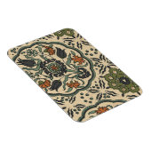 Dekoratives florales persisches Fliesendesign Magnet (Rechte Seite)