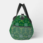 Dekoratives, floratives, nahtloses Muster Duffle Bag (Rechts)