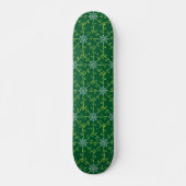 Dekoratives, floratives, nahtloses Muster Skateboard (Vorne)