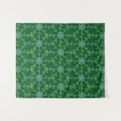 Dekoratives, floratives, nahtloses Muster Wandteppich (Vorderseite (Horizontal))