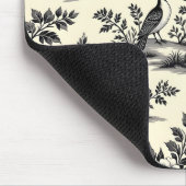 Dekoratives französisches Toile-Muster Mousepad (Ecke)