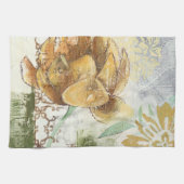 Dekoratives Fresco-Design mit Globe-Blume Küchentuch (Horizontal)