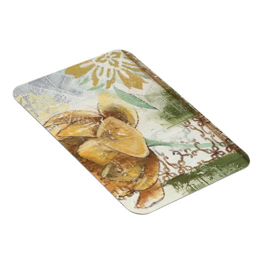 Dekoratives Fresco-Design mit Globe-Blume Magnet (Rechte Seite)