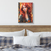 Dekoratives Gemälde (Herbstschönheit) Leinwanddruck (Insitu (Schlafzimmer))