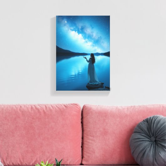 Dekoratives Gemälde Leinwanddruck (Insitu (Wohnzimmer))