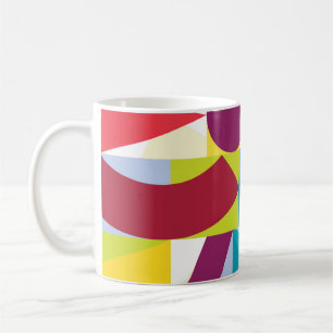Dekoratives geometrisches Abstraktes Vintages Must Kaffeetasse