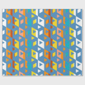 Dekoratives geometrisches Mosaikmuster #5 Geschenkpapier (Flach)