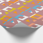 Dekoratives geometrisches Mosaikmuster #6 Geschenkpapier (Ecke)