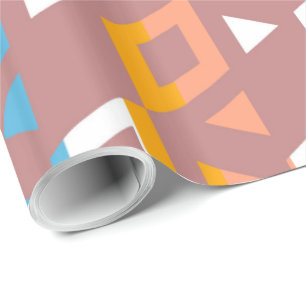 Dekoratives geometrisches Mosaikmuster #6 Geschenkpapier