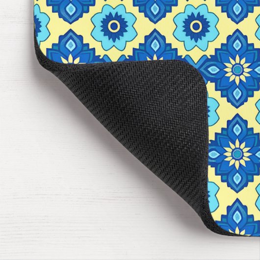 Dekoratives geometrisches Muster für Retro Mousepad (Ecke)