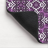 Dekoratives geometrisches Muster Mousepad (Ecke)