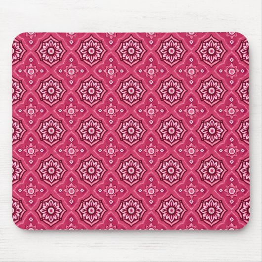 Dekoratives geometrisches Muster Mousepad (Vorne)