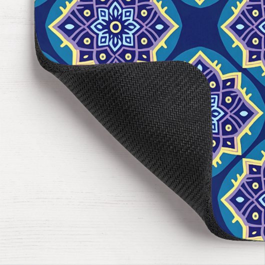 Dekoratives geometrisches Muster Mousepad (Ecke)