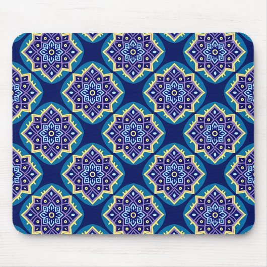 Dekoratives geometrisches Muster Mousepad (Vorne)