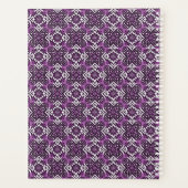 Dekoratives geometrisches Muster Planer (Rückseite)