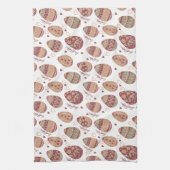 Dekoratives Geschirrtuch des Osterei-Muster-| (Vertikal)