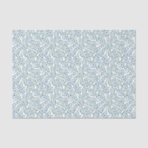 Dekoratives gestreiftes Blatt-Muster Seidenpapier